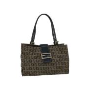 Pre-owned Canvas handbags Fendi Vintage , Multicolor , Dames