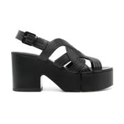 Zwarte Sandalen voor Vrouwen Clergerie , Black , Dames