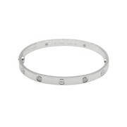 Pre-owned White Gold bracelets Cartier Vintage , White , Dames