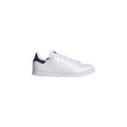 Witte Sneakers met Rubberen Zool Adidas , White , Dames