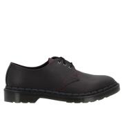 Pebble Grain Bordeaux Leren Schoenen Dr. Martens , Brown , Heren