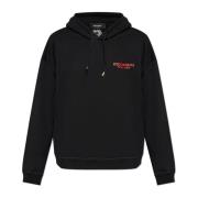 Sweatshirt met logo Dsquared2 , Black , Heren