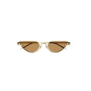 Sunglasses Gucci , Yellow , Dames