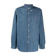 Shirts Ralph Lauren , Blue , Heren