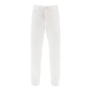 Slim-fit Jeans Maison Kitsuné , White , Heren