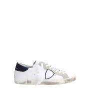 Witte Leren Sneakers Philippe Model , Multicolor , Dames