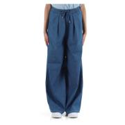 Trousers Emporio Armani , Blue , Dames