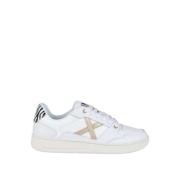 Witte Zebra Sneakers Munich , White , Dames