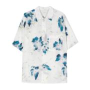 Krijt Blauw Zomer Shirt Lemaire , White , Heren