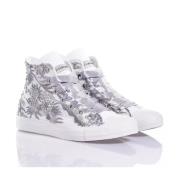 Handgemaakte Zilveren Sneakers voor Vrouwen Converse , Gray , Dames