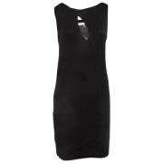 Pre-owned Silk dresses Emilio Pucci Pre-owned , Black , Dames