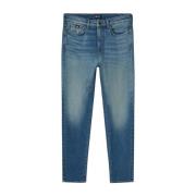 Slim Lichtblauwe Denim Jeans GAS , Blue , Heren