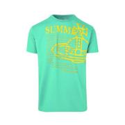 Zomer Klassiek T-Shirt Vivienne Westwood , Green , Dames