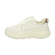 Lage Sneakers Geox , White , Dames