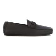 Zwarte Loafer Schoenen voor Mannen Salvatore Ferragamo , Black , Heren