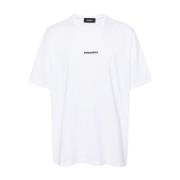 Stijlvol T-shirt-upgrade voor mannen Dsquared2 , White , Heren