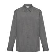 Wollen overhemd Jil Sander , Gray , Heren