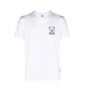 Wit T-shirt en Polo Set Love Moschino , White , Dames