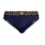 Logo zwembroek Versace , Blue , Heren