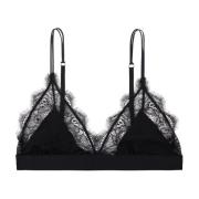 Zwarte Kant Bralette Love Stories , Black , Dames