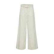 Witte Broek Ichi , White , Dames