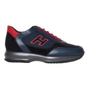 Blauwe Sneaker Schoenen Hogan , Multicolor , Heren