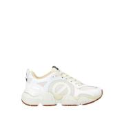 Witte Sneakers Krazee Runner Multicolor No Name , White , Dames