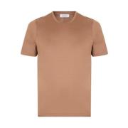 Bruine Casual T-shirt Polo Gran Sasso , Brown , Heren