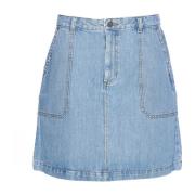 Denim Skirts A.p.c. , Blue , Dames