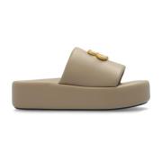 ‘Rise’ Slides Balenciaga , Beige , Dames