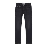 Zwarte Slim Jeans Calvin Klein , Black , Heren