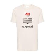 Karman TEE 23Ec T-Shirts Isabel Marant , Beige , Heren