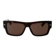 Stijlvolle zonnebril met model 0Dg4451 Dolce & Gabbana , Brown , Heren