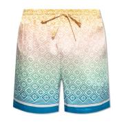 Zijden shorts Casablanca , Multicolor , Heren