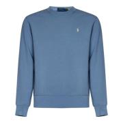 Blauwe Crewneck Sweatshirt met Pony Borduursel Ralph Lauren , Blue , H...