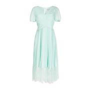 Midi Dresses Self Portrait , Blue , Dames