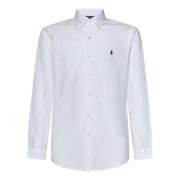Witte Gestreepte Seersucker Katoenen Overhemd Ralph Lauren , White , H...