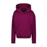 Logo Hoodie Saint Laurent , Purple , Heren