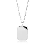 Vierkante Eenvoudige Ketting Sif Jakobs Jewellery , Gray , Dames