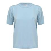 Venice Knit T-Shirt MVP wardrobe , Blue , Dames