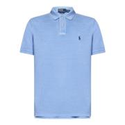 Klassiek Blauw Poloshirt Ralph Lauren , Blue , Heren