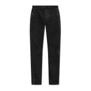 Jeans met logo Alexander McQueen , Black , Heren