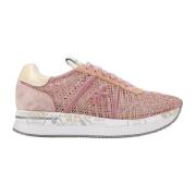 Roze Sneakers voor Vrouwen Premiata , Pink , Dames