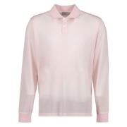 Lange Mouw Polo Shirt Dior , Pink , Heren