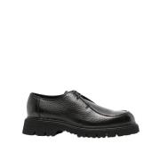 Zwarte Geborduurde Loafers Doucal's , Black , Heren