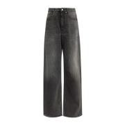 Wijde Pijp Jeans MM6 Maison Margiela , Gray , Dames