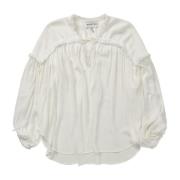 Stijlvolle Observation Top & T-Shirt Wit Munthe , White , Dames