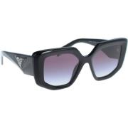 Zonnebril met Gradient Lenzen Prada , Black , Dames