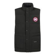 Zwarte Gewatteerde Donsvest Canada Goose , Black , Heren