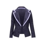 Pre-owned Wool outerwear Dior Vintage , Blue , Dames